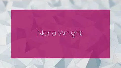Nora Wright Photo 29