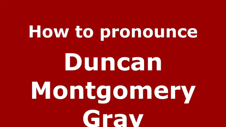 Duncan Montgomery Photo 14