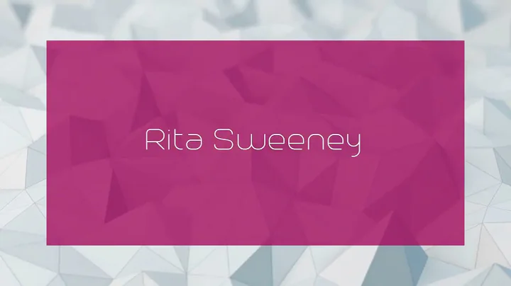 Rita Sweeney Photo 26