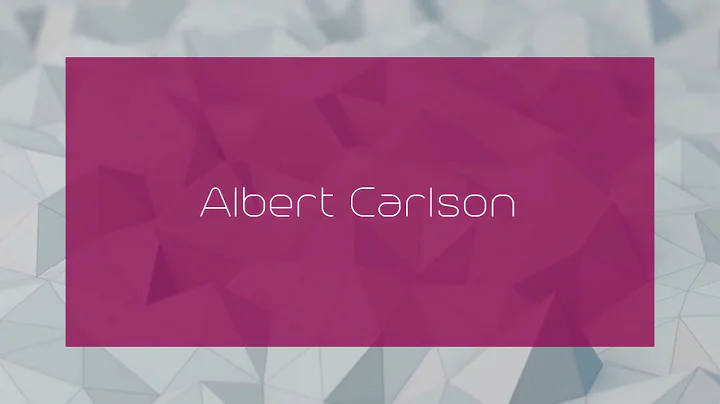Albert Carlson Photo 17