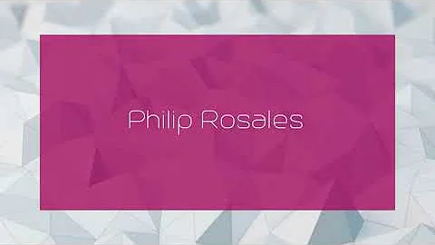 Phillip Rosales Photo 14
