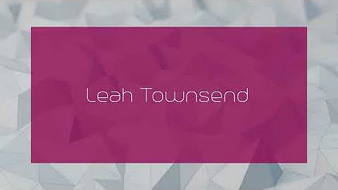 Leah Townsend Photo 28