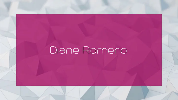 Diane Romero Photo 32