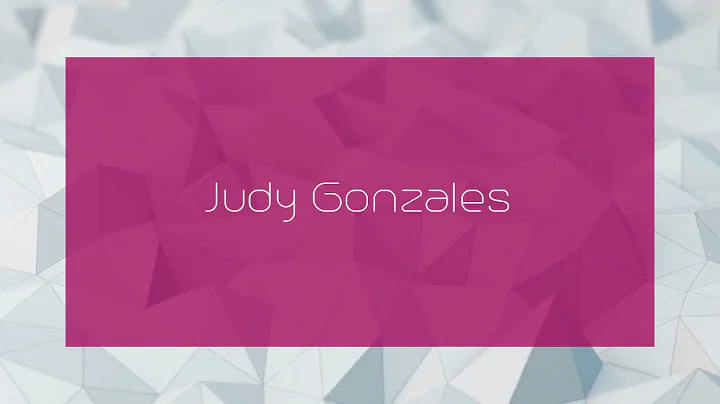 Judy Gonzales Photo 35