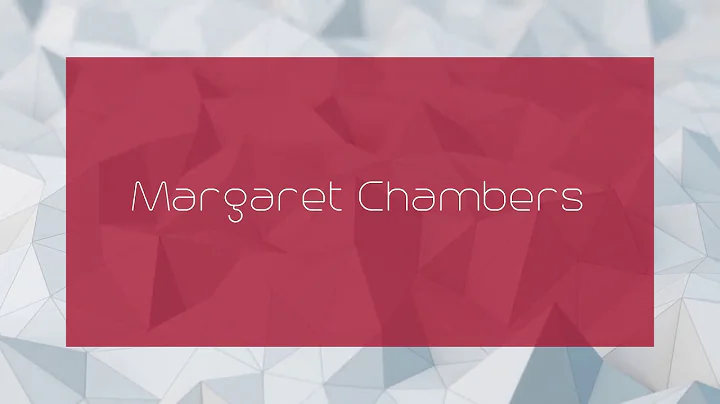 Margaret Chambers Photo 36