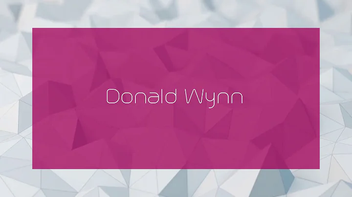 Donald Wynn Photo 16
