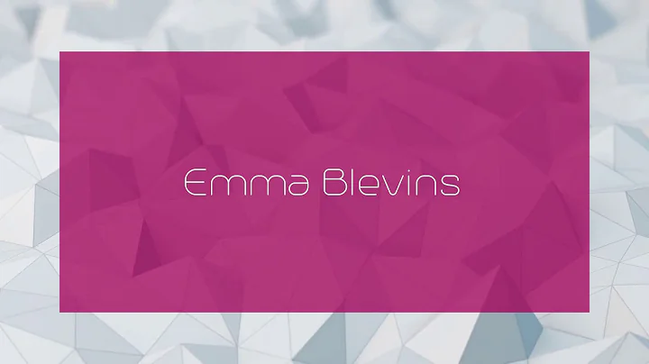 Emma Blevins Photo 17