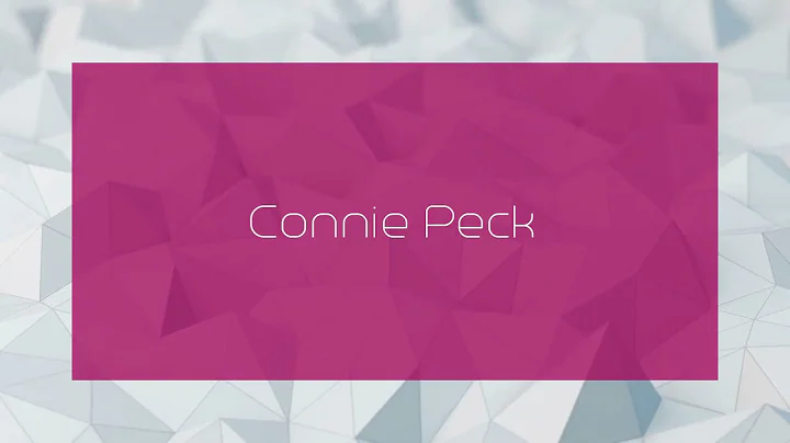 Connie Peck Photo 25