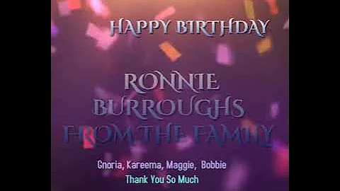 Ronnie Burroughs Photo 24