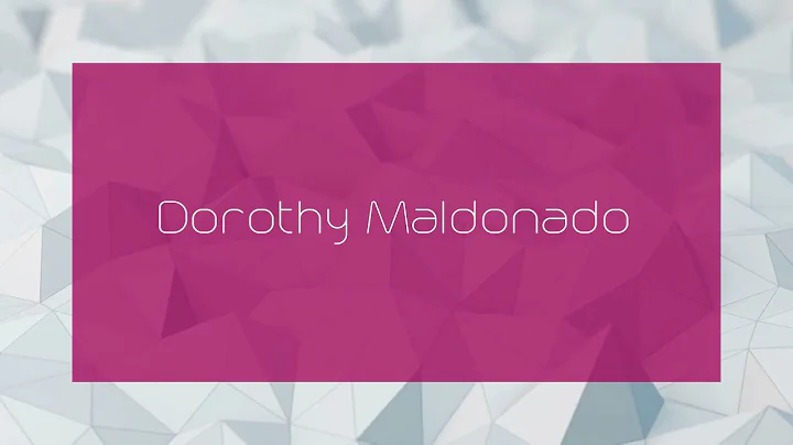 Dorothy Maldonado Photo 16