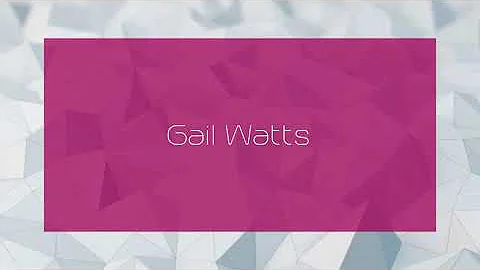 Gail Watts Photo 29