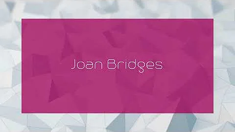 Joan Bridges Photo 28