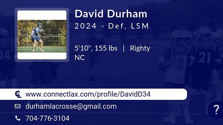 David Lacrosse Photo 6