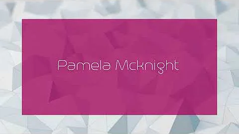 Pamela Mcknight Photo 26