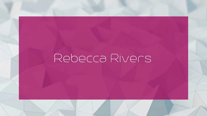 Rebecca Rivers Photo 31