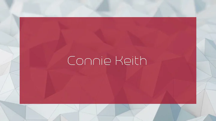 Connie Keith Photo 28