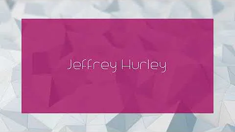 Jeffrey Hurley Photo 32