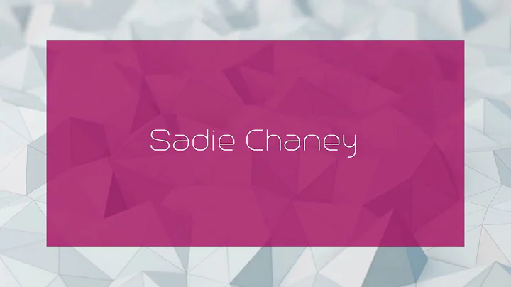 Sadie Chaney Photo 9