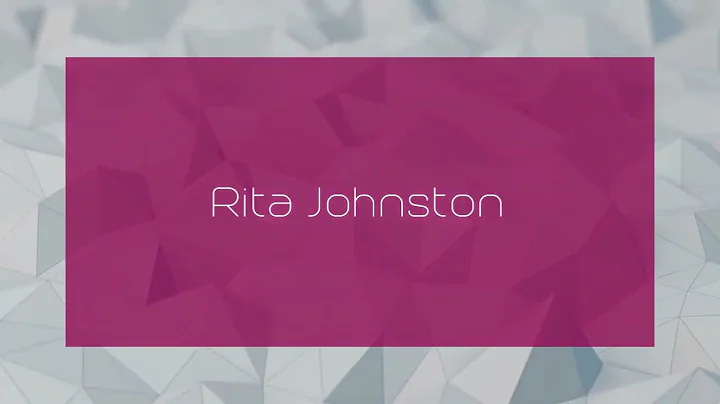 Rita Johnston Photo 29