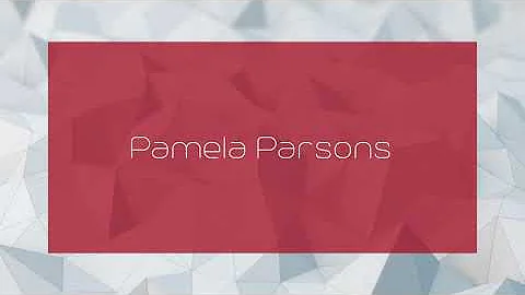 Pamela Parsons Photo 33