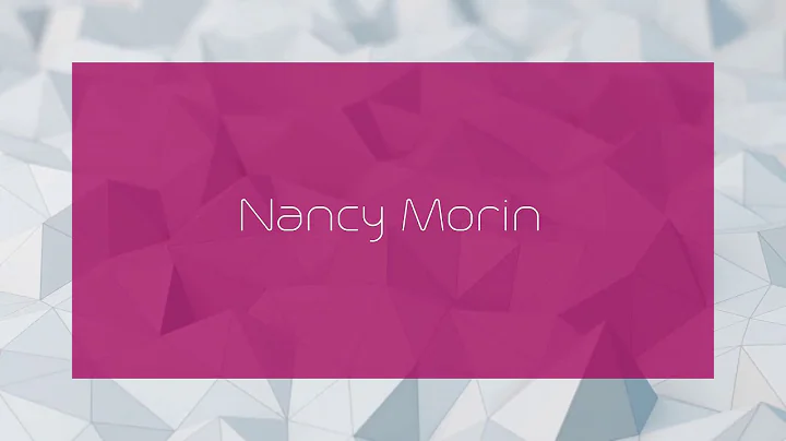 Nancy Morin Photo 34