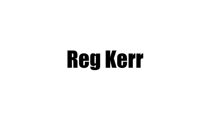 Reginald Kerr Photo 9