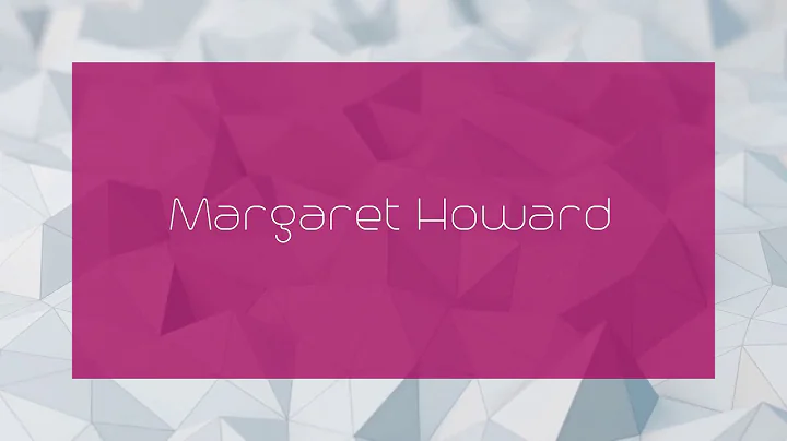 Margaret Howard Photo 39