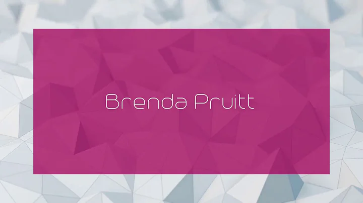 Brenda Pruitt Photo 29