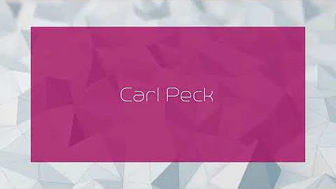Carl Peck Photo 9