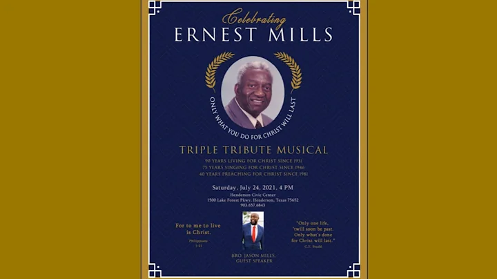 Ernest Mills Photo 20