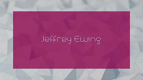 Jeffrey Ewing Photo 27