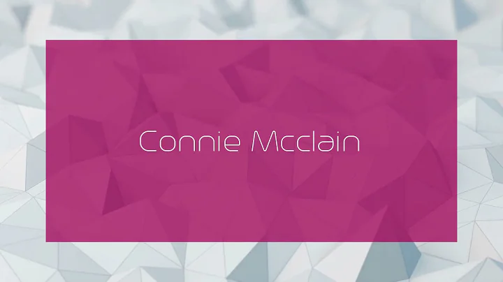 Connie Mcclain Photo 4