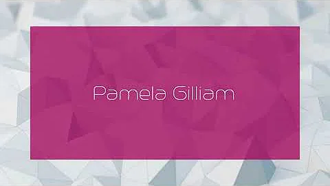 Pamela Gilliam Photo 33