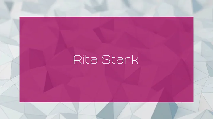 Rita Stark Photo 20
