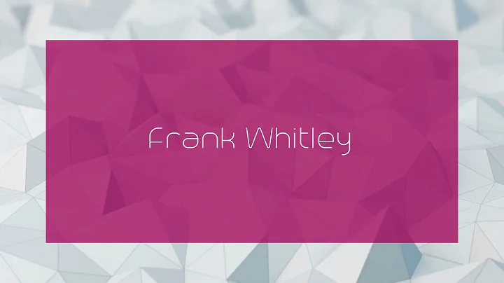 Frank Whitley Photo 22
