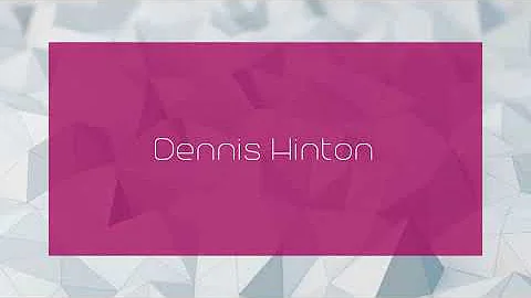 Dennis Hinton Photo 18