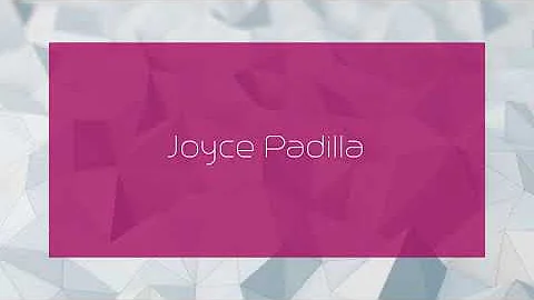 Joyce Padilla Photo 30