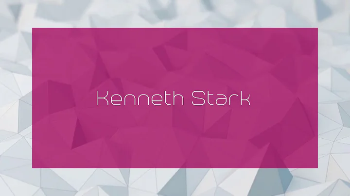 Kenneth Stark Photo 29