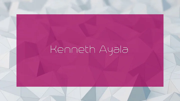 Kenneth Ayala Photo 22