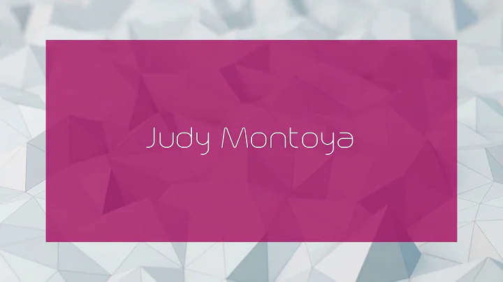 Judy Montoya Photo 23