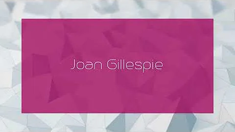 Joan Gillespie Photo 21
