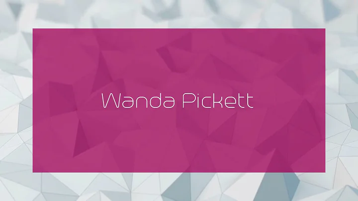 Wanda Pickett Photo 29