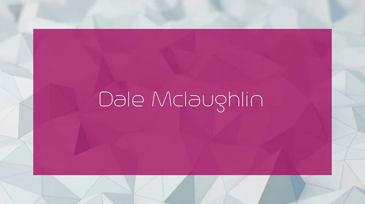 Dale Mclaughlin Photo 31