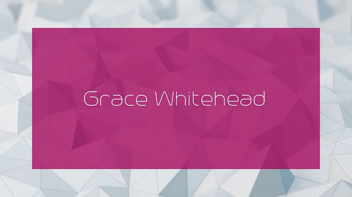 Grace Whitehead Photo 29