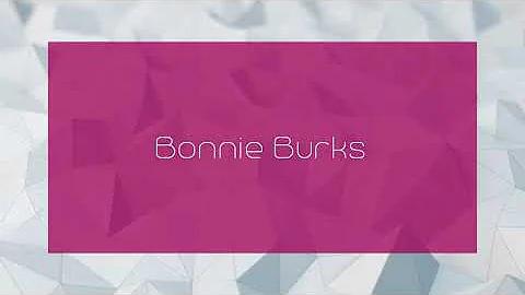 Bonnie Burks Photo 13