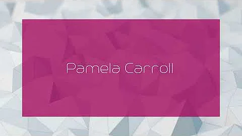 Pamela Carroll Photo 39